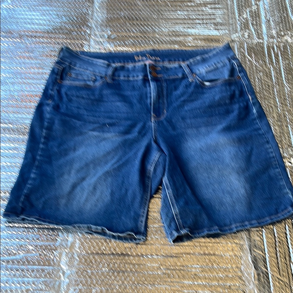 Blue Desire Women's Blue Denim Shorts